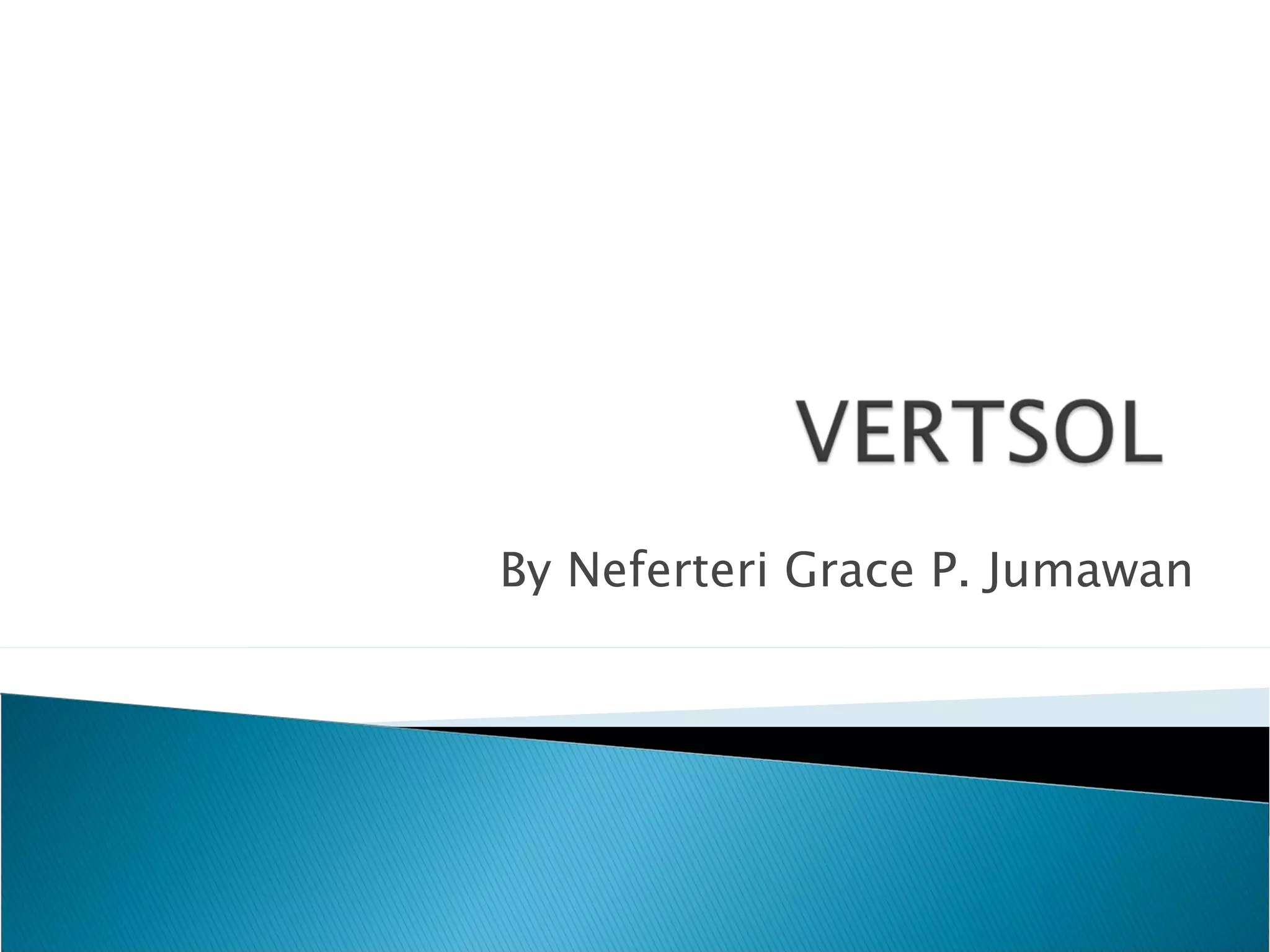 By Neferteri Grace P. Jumawan 