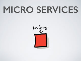 MICRO SERVICES
 