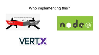 Who implementing this?
 