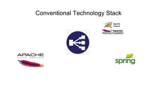Conventional Technology Stack
 