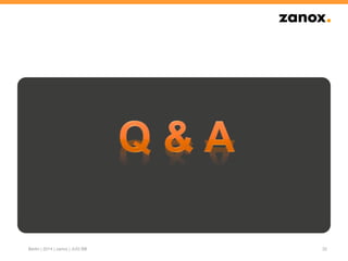 32Berlin | 2014 | zanox | JUG BB
 