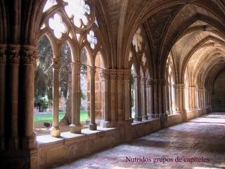 Nutridos grupos de capiteles 