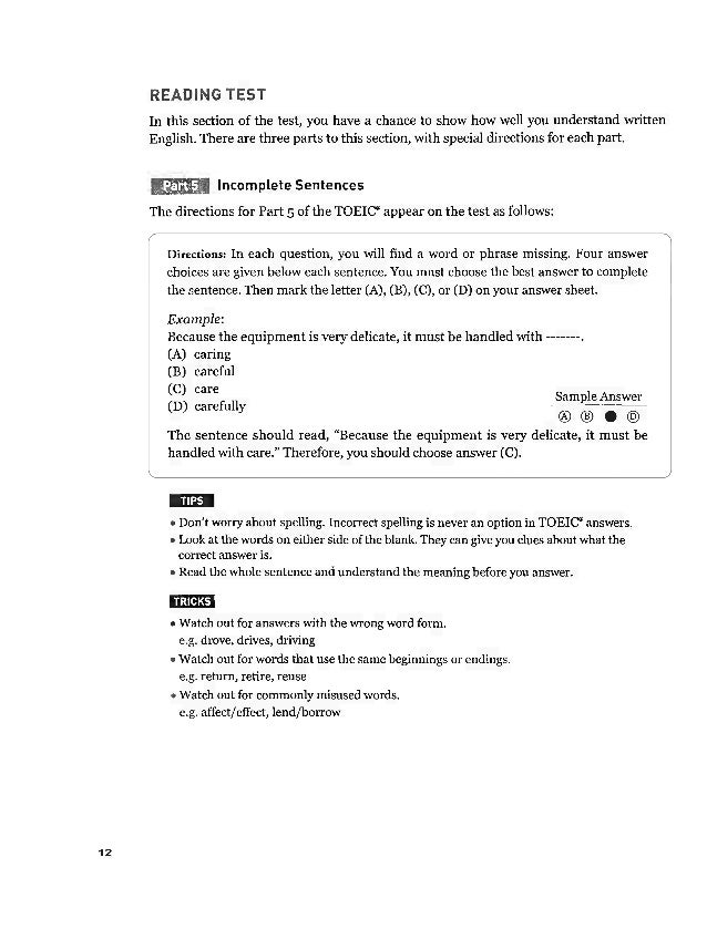 Very easy toeic