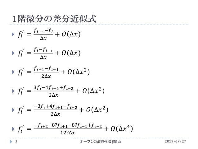 Finite Difference Coefficients – Altmersleben