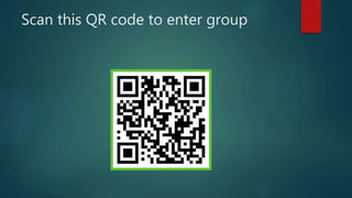 Scan this QR code to enter group
 