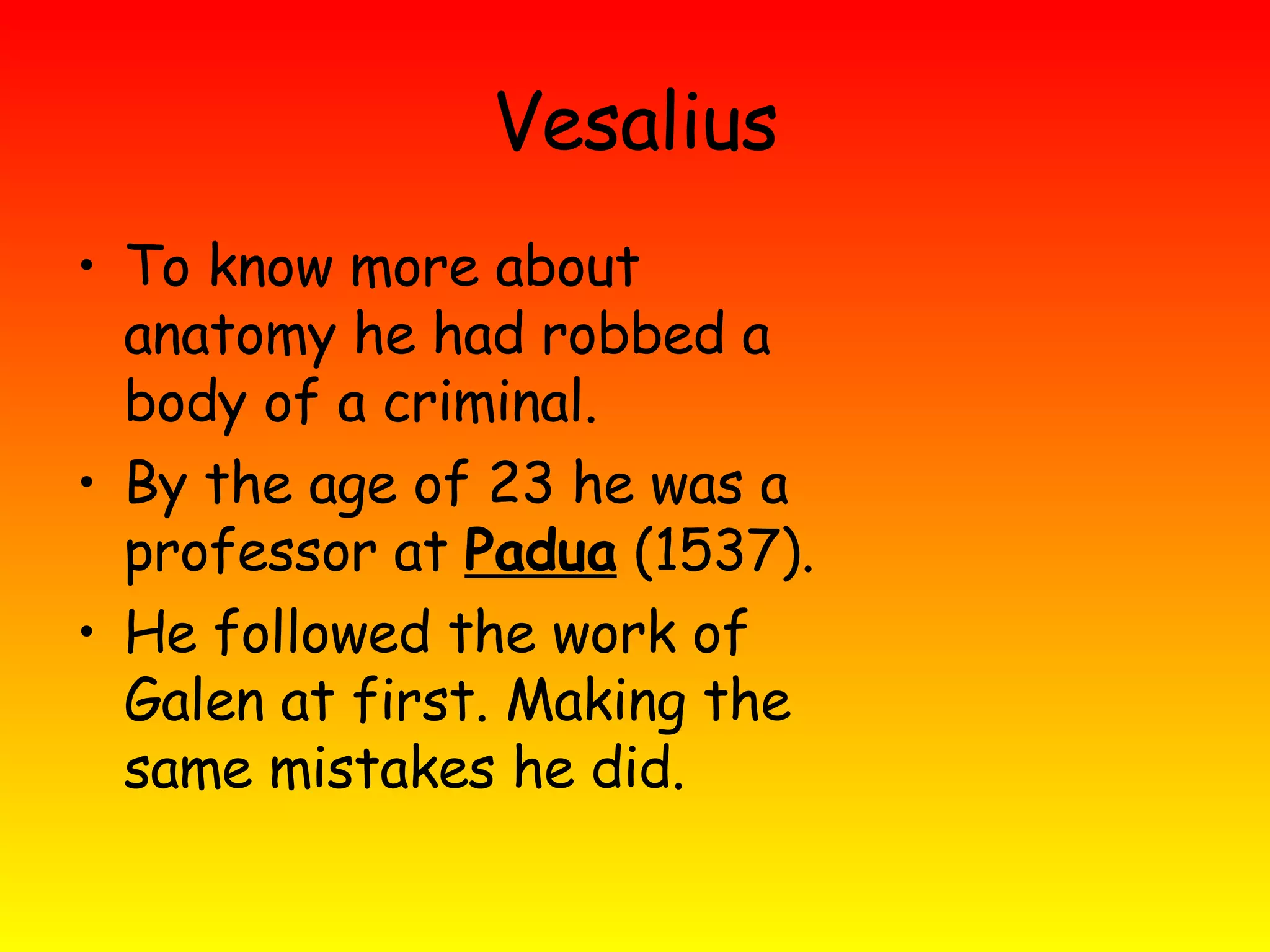 Vesalius | PPT