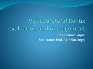 By Dr Sumit Gupta
Moderator: Prof. Ak.Kaku.singh
 