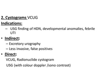 Vesicoureteric reflux | PPTX