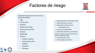 Factores de riesgo
 
