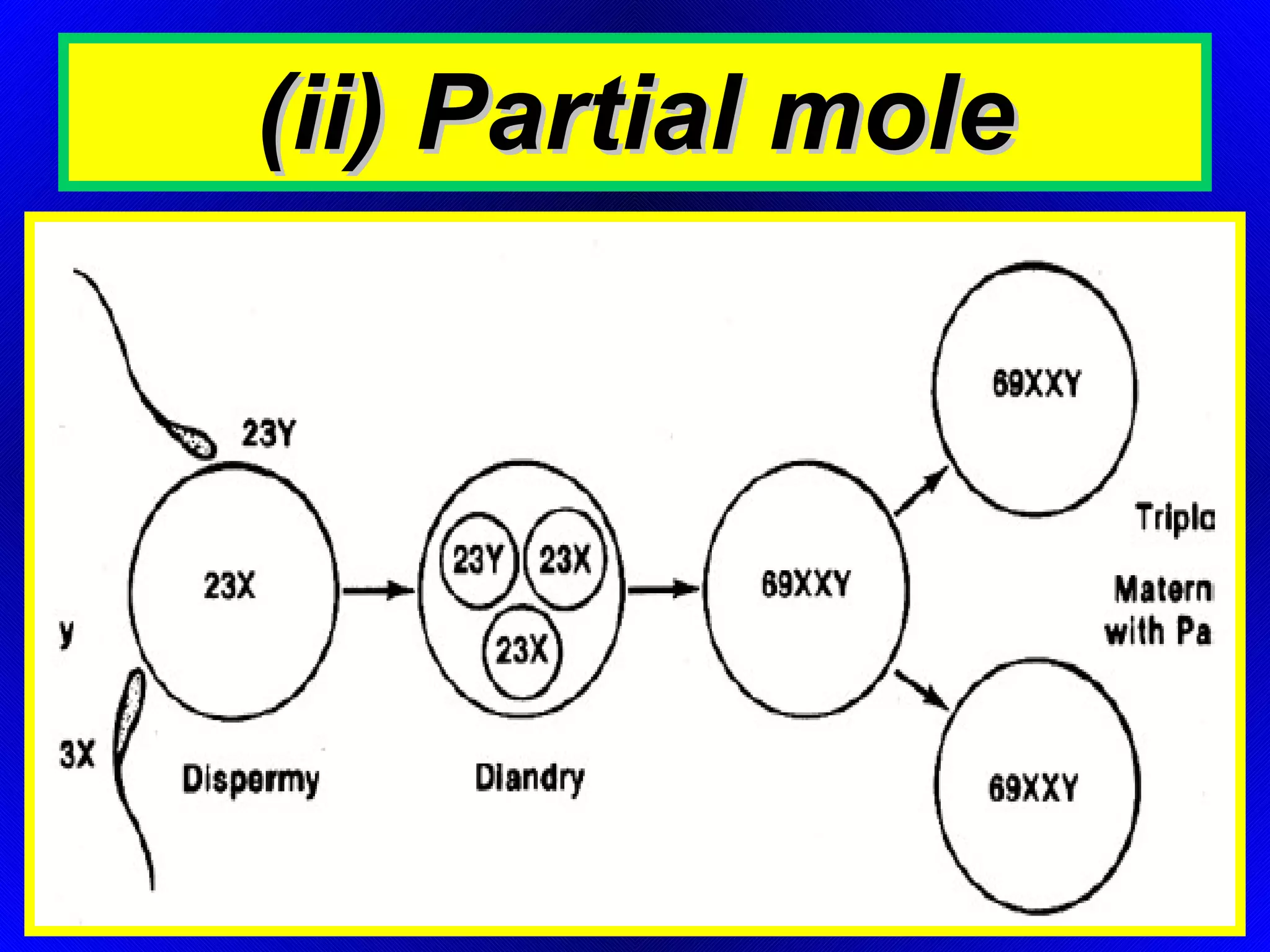 (ii) Partial mole 