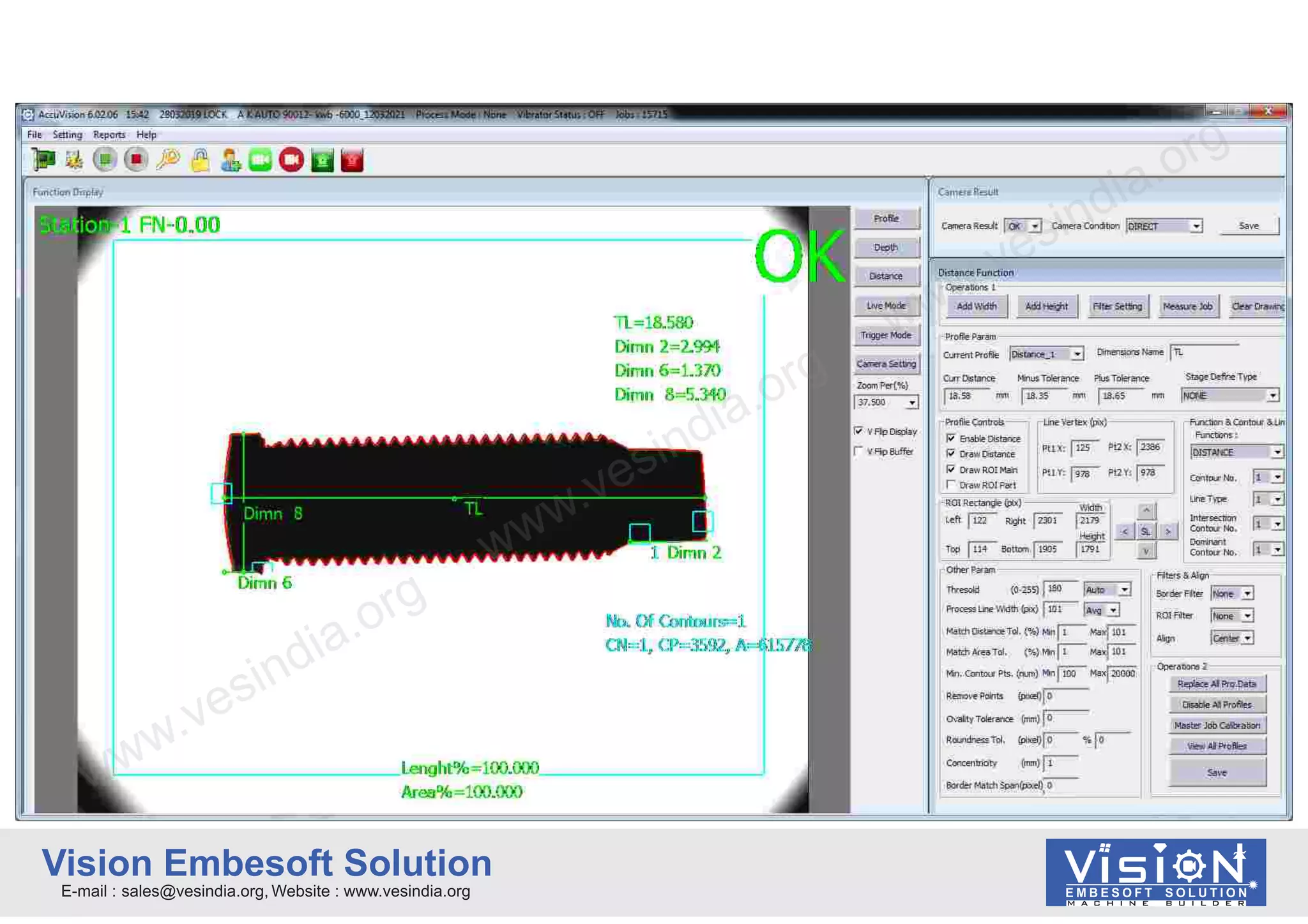 Video Camera Based Optical Surface Inspection Measurement Sorting ...