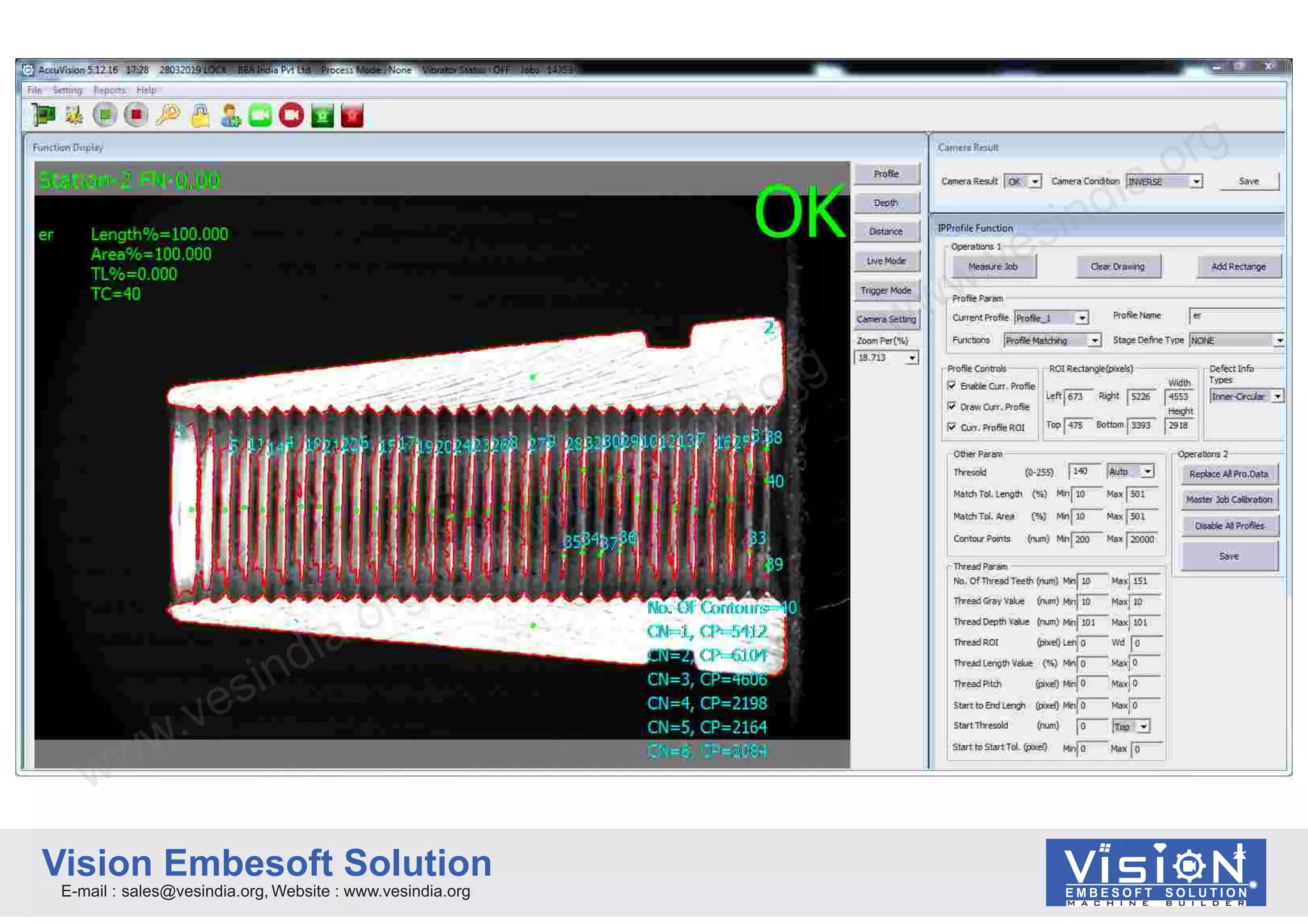 Video Camera Based Optical Surface Inspection Measurement Sorting ...