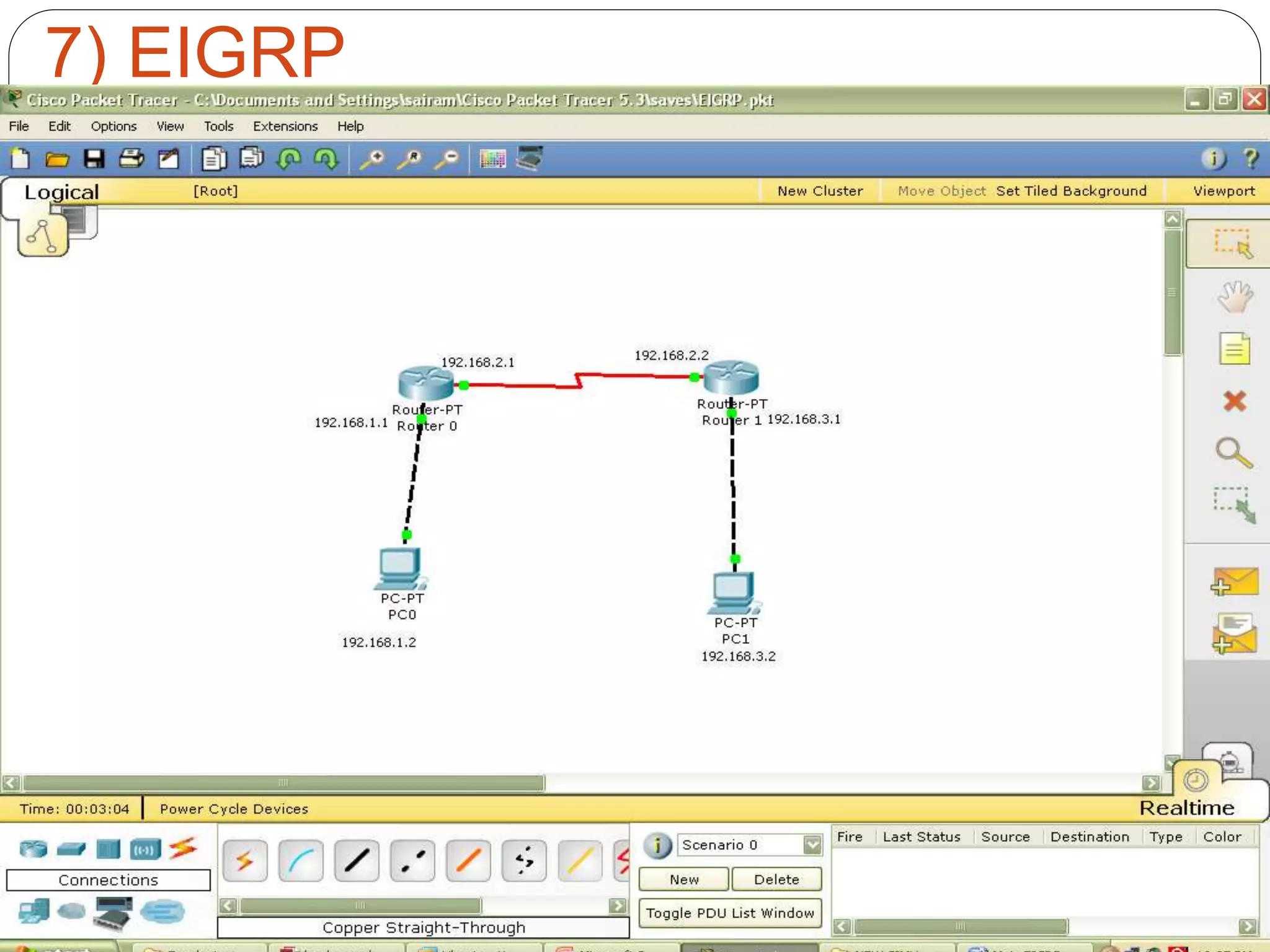 7) EIGRP
 