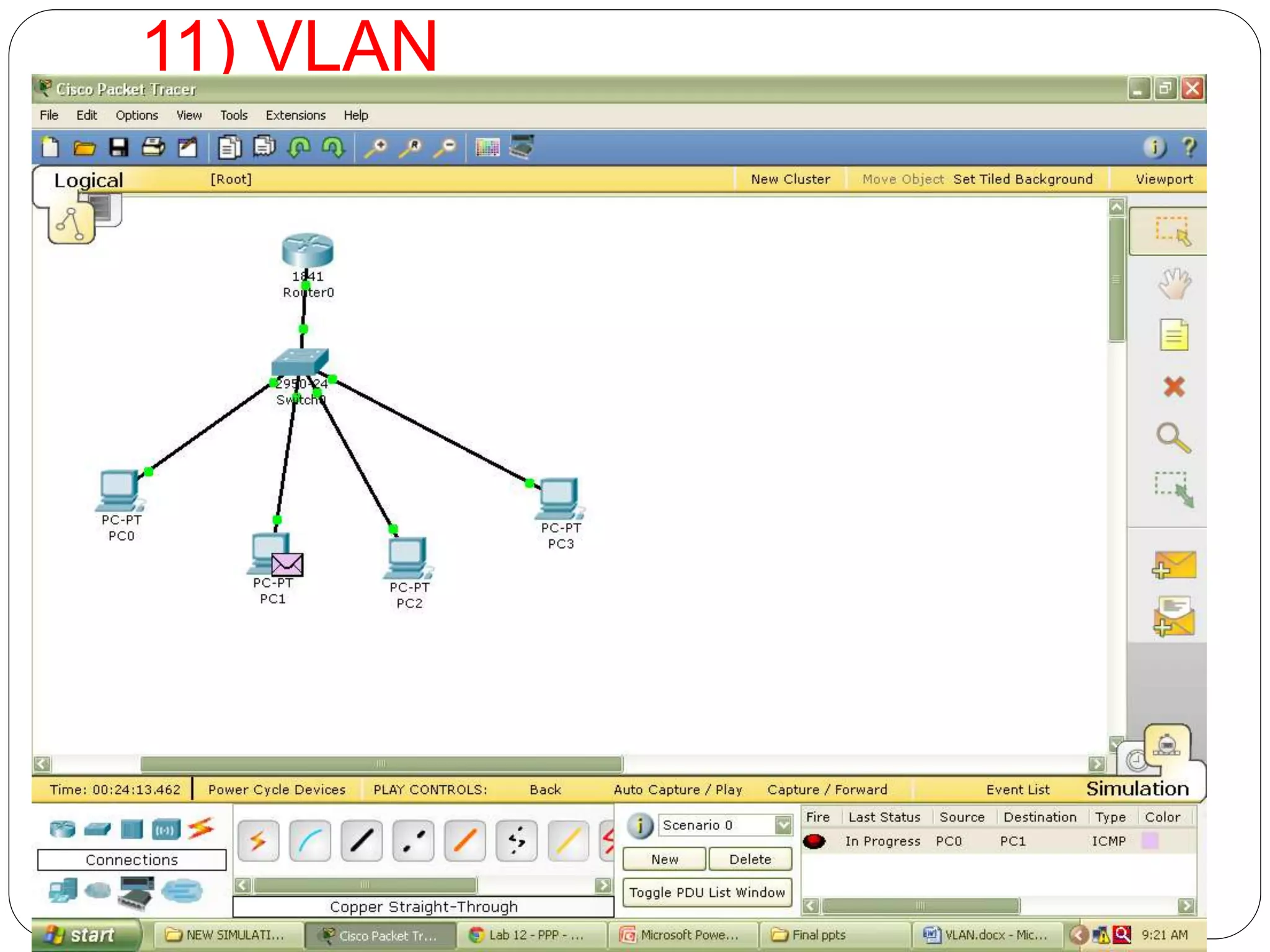 11) VLAN
 