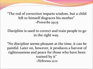 Discipline | PPT
