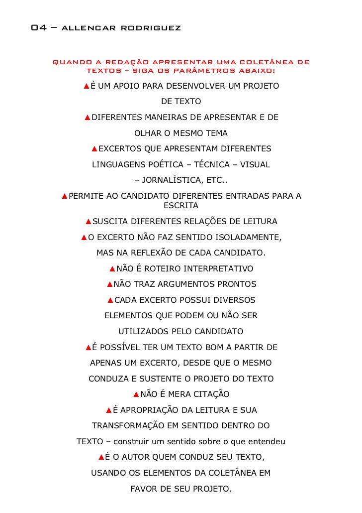 Enem Tal Como Apresentada No Texto A Proposição