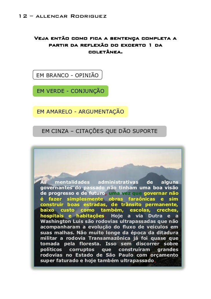 Vest 2012 apostila 4 redação usp unesp enem dissertação 2 ...