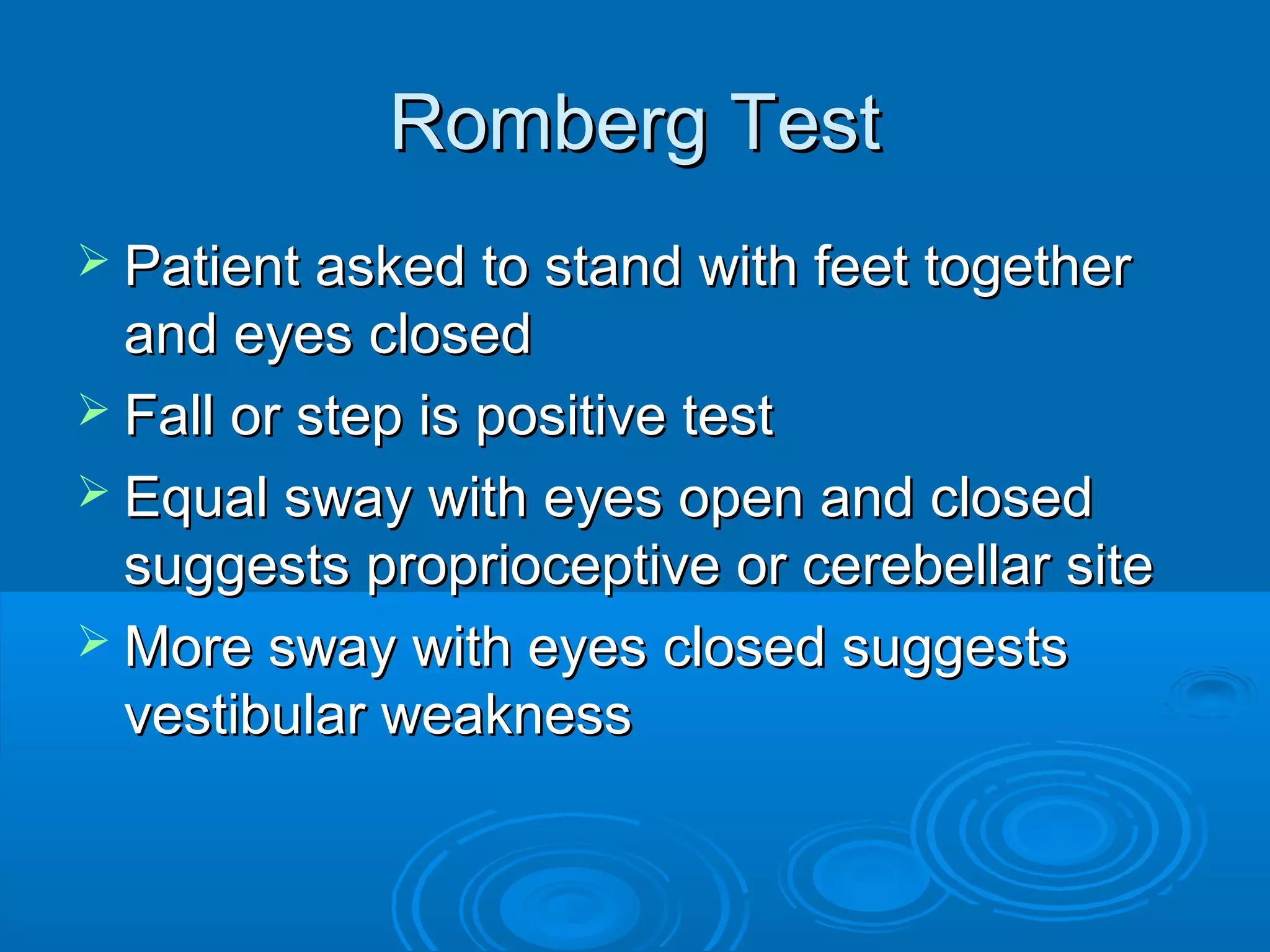 vertigo and the Vestibular system | PPT
