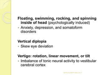 Vestibular Input Rocking Vestibular Assessment.pptx