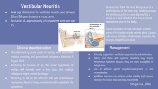 Vestibular disorder in the elderly | PDF