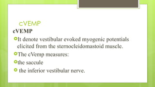 Comprehensive Overview of Vestibular Disorders and Diagnostic ...