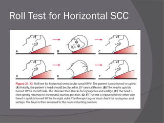 Roll Test for Horizontal SCC
 