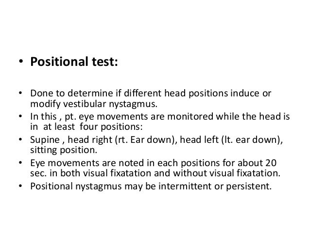Vestibular function test (dr.rajeev gupta,igmc shimla)