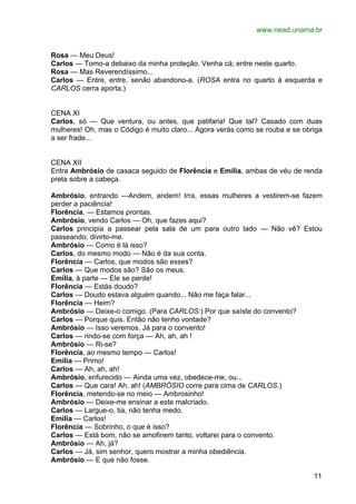 O Noviço de Martins Penna