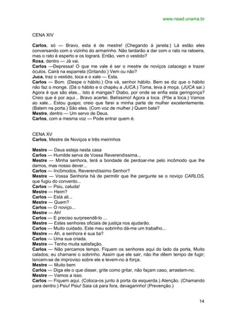 O Noviço de Martins Penna