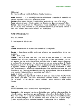 O Noviço de Martins Penna