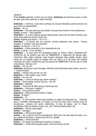 O Noviço de Martins Penna