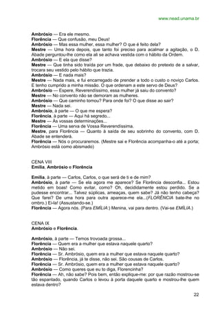 O Noviço de Martins Penna