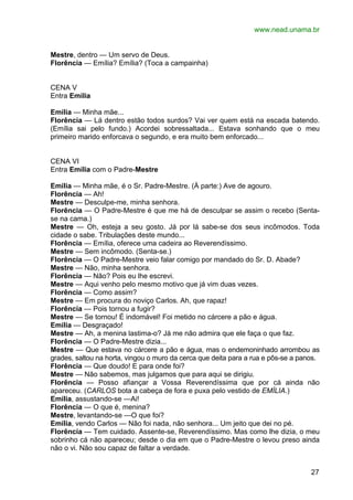 O Noviço de Martins Penna