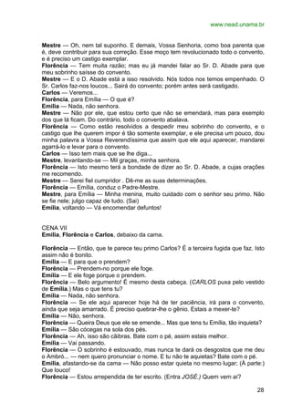 O Noviço de Martins Penna