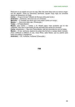 O Noviço de Martins Penna