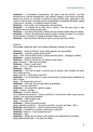 A faixa etária dos alunos é um diferencial no desenvolvimento desses processos porque
envolvem aspectos cognitivos, interesses pessoais, conhecimentos prévios. A seguir, são
apresentadas as expectativas de aprendizagem em cada um dos tópicos. A leitura das
expectativas de aprendizagem deve considerar os conteúdos de ensino a que se referem.
As expectativas de aprendizagem não pretendem reduzir os conhecimentos a serem
ensinados / aprendidos, mas, sim, indicar os limites sem os quais o aluno teria
dificuldades para prosseguir seus estudos, bem como participar ativamente na vida
social.

                                       PCN - Parâmetros Curriculares Nacionais 2009.
 