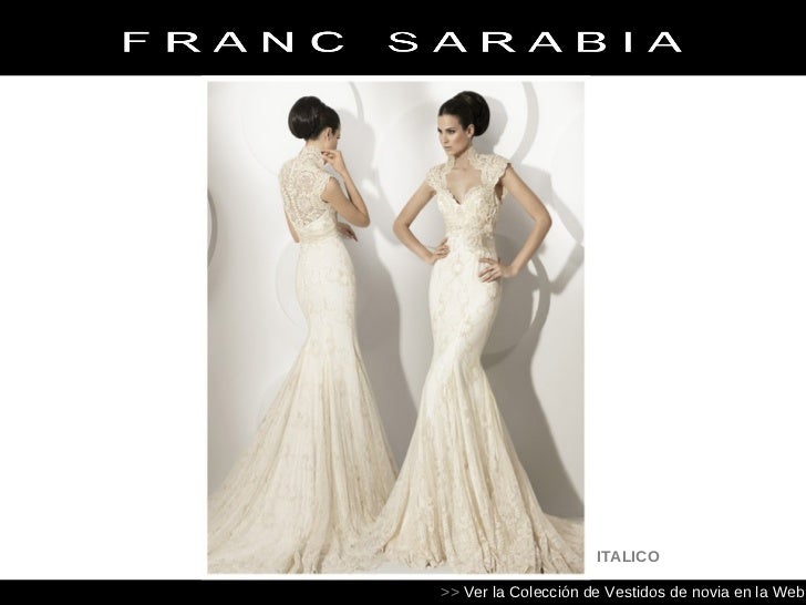 vestidos de novia 2012 | franc sarabia