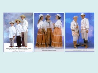 Vestidos típicos de panamá