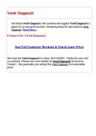 Vesti Gagauzii
Hot Deals Vesti Gagauzii. We certainly will suggest Vesti Gagauzii is
great. It is a very good product. Shopping today for special price Vesti
Gagauzii. Read More...
Feature for Vesti Gagauzii
See Full Customer Reviews & Check lower Price
We have the Vesti Gagauzii on Store. BUYNOW!!!. Thanks for your visit
our website. Please see more details for Vesti Gagauzii at low price
Today!!! . We guarantee you will get the Vesti Gagauzii for reasonable
price.
 