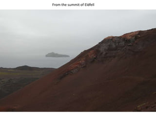 From the summit of Eldfell
 