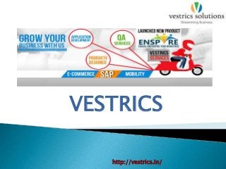VESTRICS
http://vestrics.in/
 