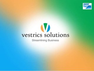 A Brief Overview of the
Vestrics
 