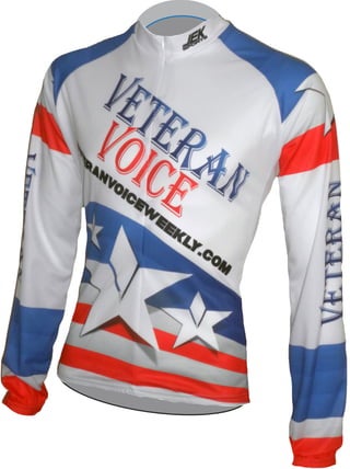 Veteran Voice custom bicycle jersey