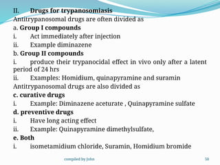 Homidium Veteterinary drug application of TVET STUDENTS | PPTX