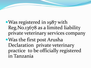 Experience and scaling up ECF immunization delivery in Tanzania 