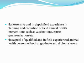 Experience and scaling up ECF immunization delivery in Tanzania 