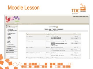 Moodle Lesson

 