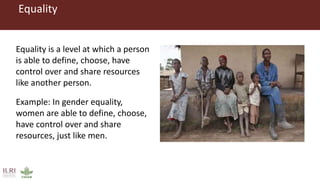 Malawi veterinary students’ training in equity, gender and empowerment