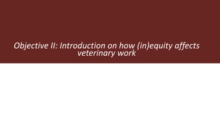 Malawi veterinary students’ training in equity, gender and empowerment