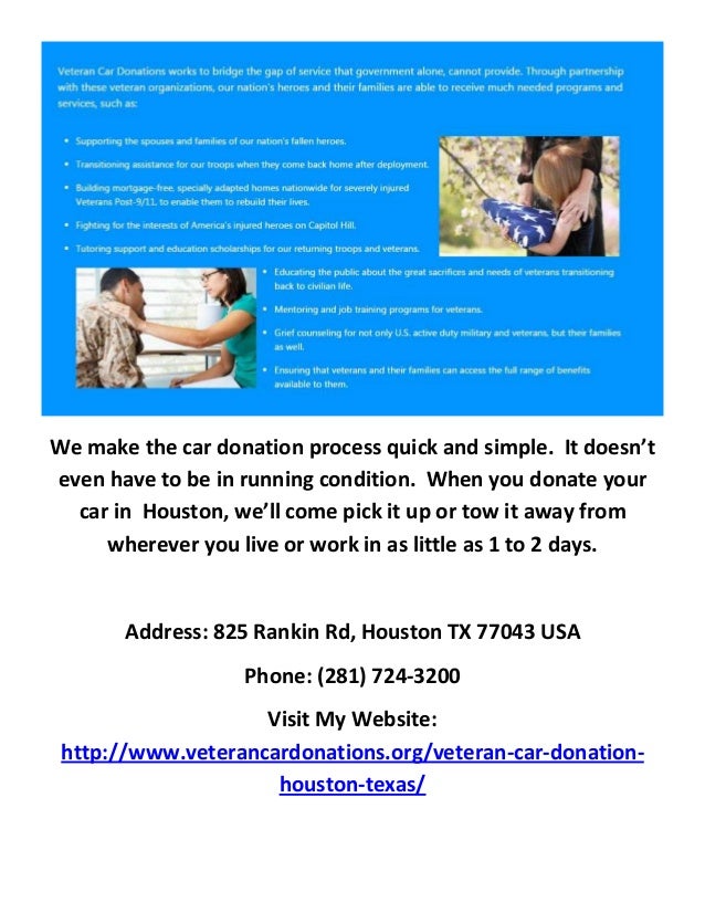 Donate Your Car Houston - veteran car donation houston tx Donate Your Car Houston - veteran car donation houston tx